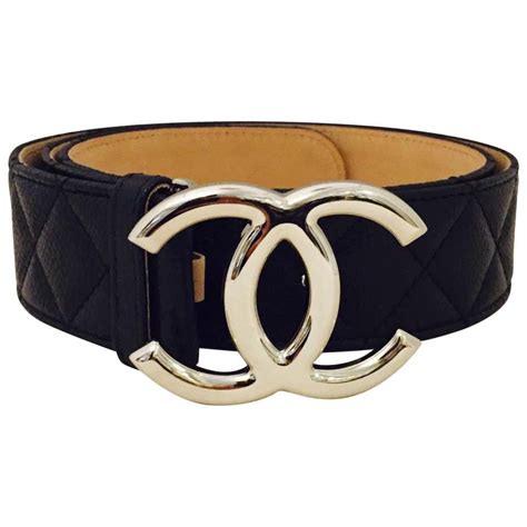 vintage chanel waist belt|genuine leather Chanel belt women.